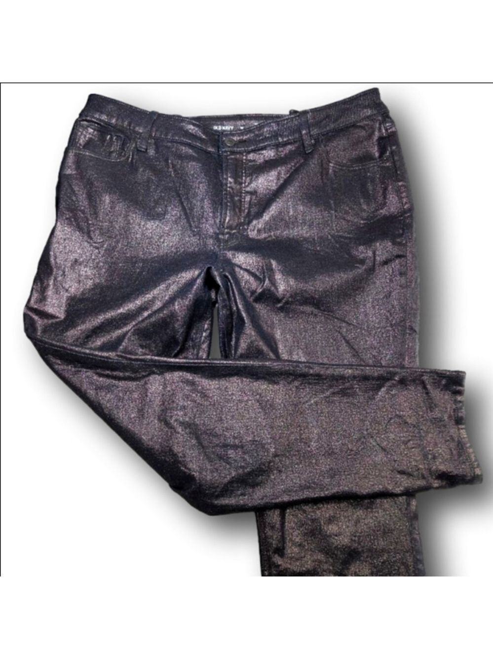 Women's Old Navy bronze/purple shimmer Skinny Jeans Size 18